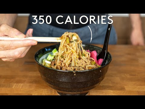 The 400 Calorie Ramen Bowl that is made in 15 Minutes.