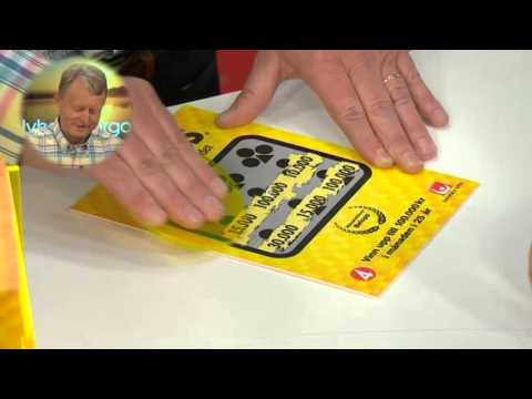 Lars skrapar Triss - Nyhetsmorgon (TV4)