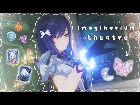 10 stars + visionary mode imaginarium theatre ♡⸝⸝₊˚ɞ  (+ voiceover) | cozy genshin gameplay