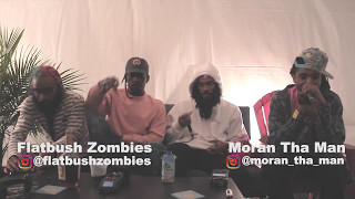 Moran Tha Man Interviews Flatbush ZOMBIES at #ShakyBeats Festival