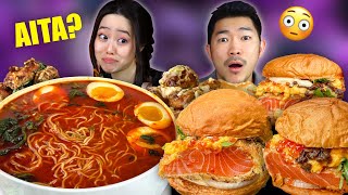 My niece destroyed my $20,000 jacket for a TikTok video so I'm suing her - Spicy Ramen Mukbang