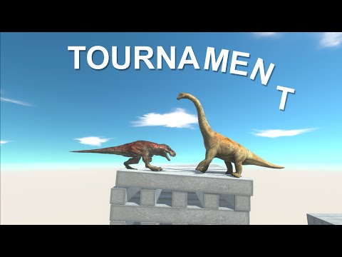ALL UNITS TOURNAMENT FALLING CITY - Animal Revolt Battle Simulator