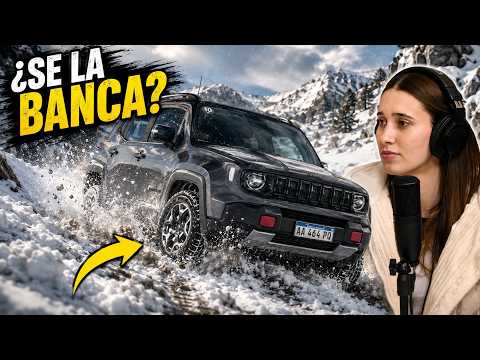 Probamos el Jeep Renegade 4x4 en la nieve: ¿se la banca de verdad?