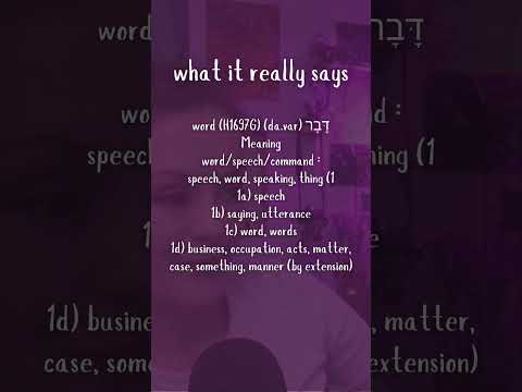 Uncovering the Deeper Meaning of 'Word' in its Original Contexts