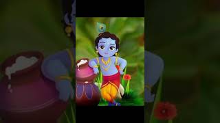 Lata mangeshkar song  bada natkhat h krishn kanhaiya songs shorts status  #viral Krishna ji  shorts