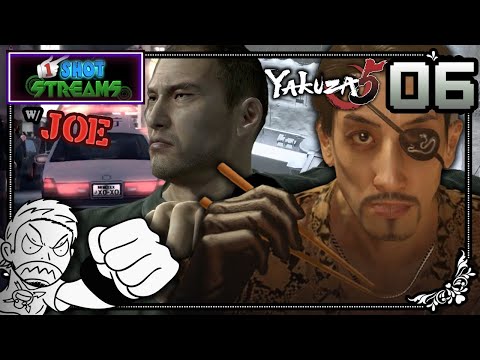 I Fought the Law and I Turned Myself In - Yakuza 5 w/Joe Pt6 - 1ShotStreams