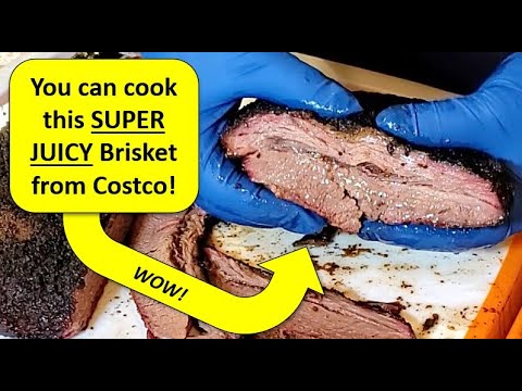 Costco Brisket on the Smoker | Easy & Juicy BBQ Brisket Recipe