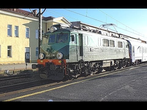 [PKP IC, PKPC, LOTOS] Trapez EU07-338 z IC Malczewski i parę innych składów na Głównym