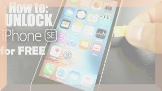 Unlock iPhone SE from Consumer Cellular for free