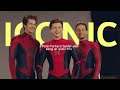 Peter Parker 1, 2 & 3 being an iconic trio for 4 minutes and 50 seconds