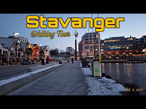 Stavanger, Norway | Virtual Walk | Feb. 8, 2021