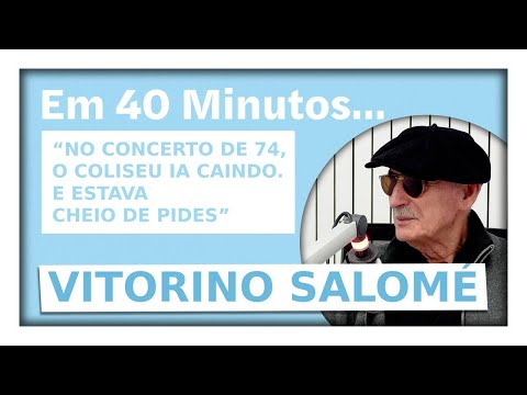 Vitorino "em 40 Minutos": "No concerto de 74, o Coliseu ia caindo. E estava cheio de pides".