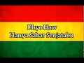 DHYO HAW - HANYA SABAR SENJATAKU (LIRIK)