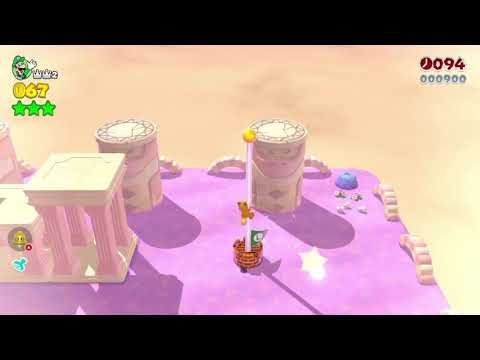 Super Mario 3D World [Switch] 3-4 Speedrun - Time: 6