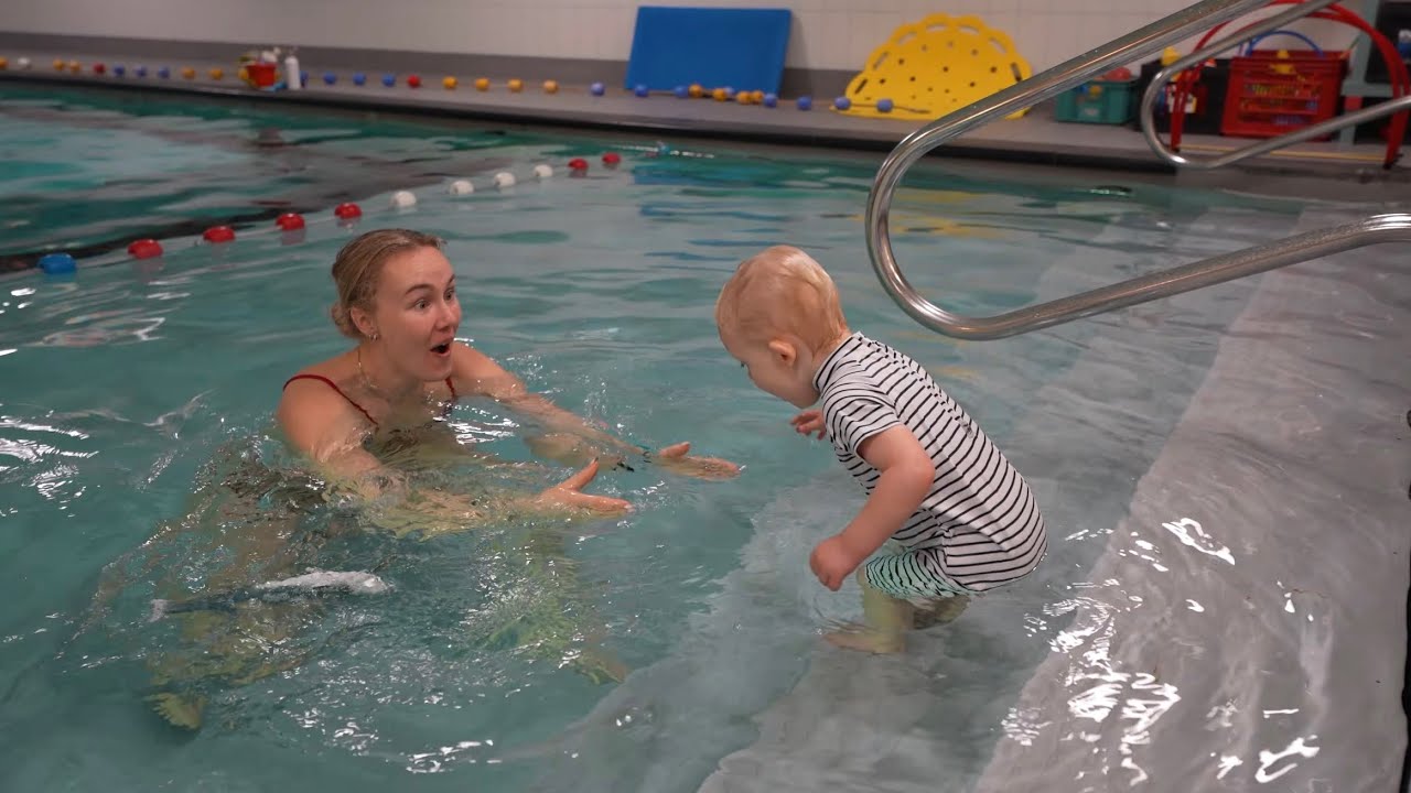 BABYZWEMMEN IS WEER BEGONNEN! 💦 #4491 #4492