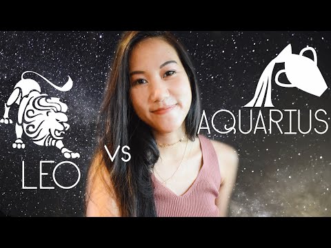 LEO vs. AQUARIUS ♌♒ | 5th / 11th House | Opposite Signs