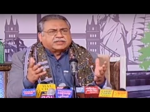 Hasb e Haal 17 March 2016 - Azizi as Maula Bakhsh Chandio | Dunya News