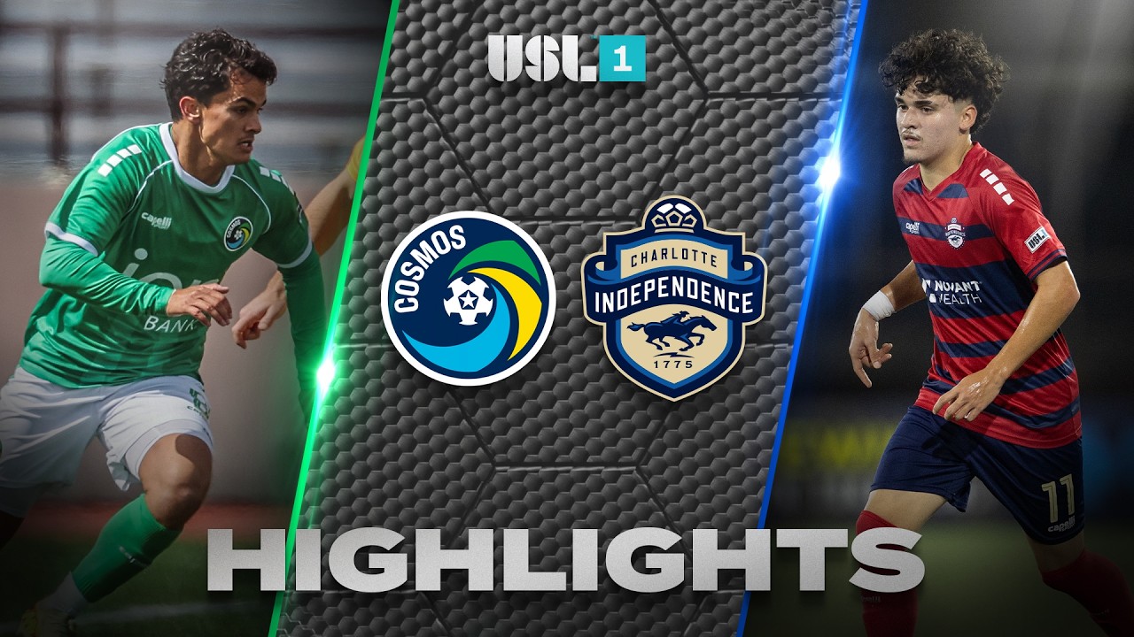 New York Cosmos vs Charlotte Independence Highlights