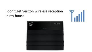 I don't get Verizon wireless reception in my house solved