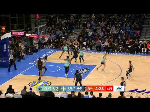 New York Liberty Set WNBA Single Game Record With 19 Made Three Pointers vs Sky (May 22, 2025)