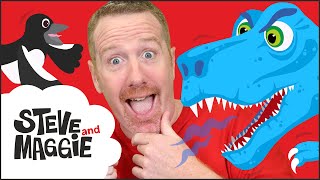 Play with Dinosaur Toys | Steve and Maggie | Free Printables