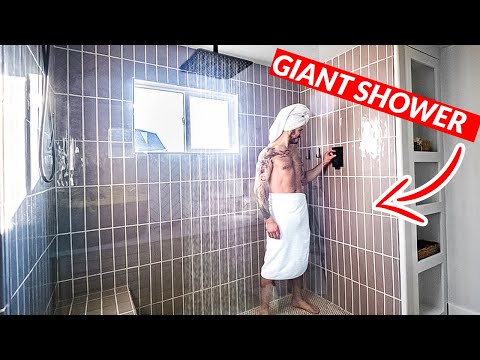 Building a GIANT Shower (Home Remodel)