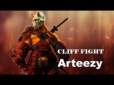 Epic CLIFF Fight by Arteezy