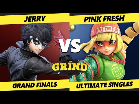 The Grind 246 GRAND FINALS - Pink Fresh (Min Min) Vs. Jerry (Joker) Smash Ultimate - SSBU