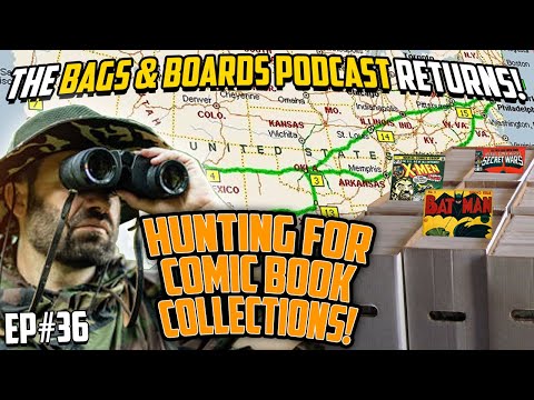The Journey for Comic Book GOLD ? The Guru's New CGC 9.8 Slabs ? Bags & Boards Podcast #36