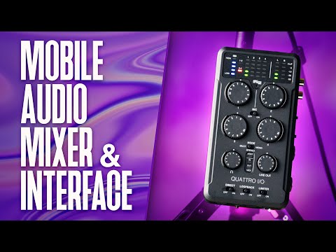 Mobile audio interface and mixer — iRig Pro Quattro I/O review