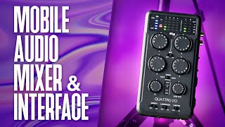 Video thumbnail for Mobile audio interface and mixer — iRig Pro Quattro I/O review by Curtis Judd