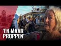 Pont tijdens de spits overvol