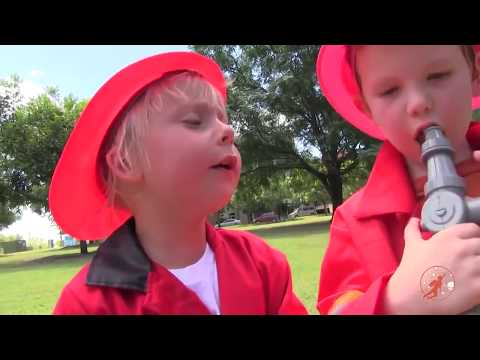 Little Heroes Compilation from New Sky Kids - The Kid Fire Fighters, Police Cars, Fire Trucks + More