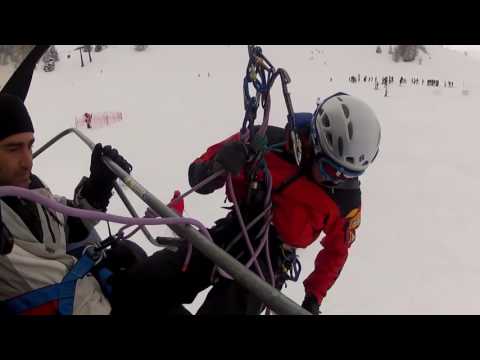 112 Emergenza - Soccorso alla da parte del CNSAS e 'Aiutalpin Dolomites. Grazie a Tone.