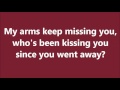 My Arms Keep Missing You Lyrics