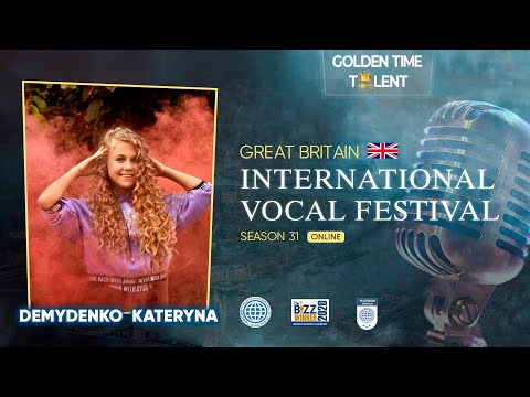 Golden Time Talent | 31 Season | Demydenko Kateryna | POP VOCALS