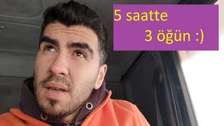 5 saatte 3 öğün 😳😳 #live #short #eskişehir #evden #eve #taşıma #kamyon #nakliye