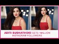 Aditi Budhathoki Gets 1 Million Instagram Followers CONGRATULATIONS ADITI