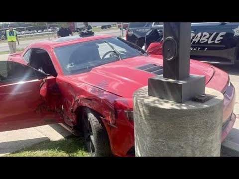 Teen wrecks brand new Camaro SS while trying to flee Texas deputies