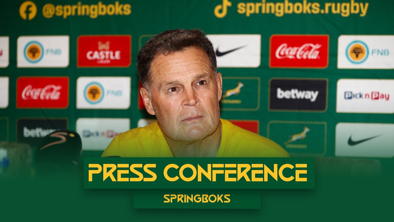 Rassie Erasmus & Paul de Villiers | Springbok Team Announcement | 13 July 2026