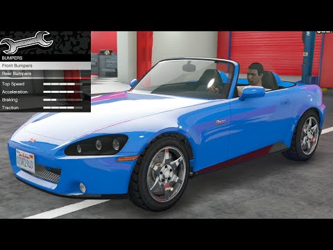 GTA 5 - DLC Настройка транспортного средства - Dinka RT3000 (Honda S2000)
