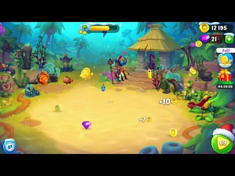 FISHDOM - Level 69 Gameplay 🎮🐠🐡