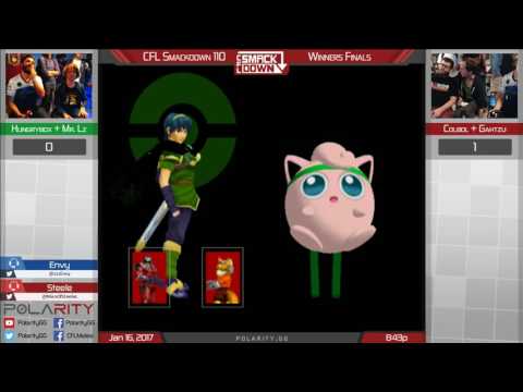 CFL Smackdown 110 Melee - Hungrybox + MrLz vs Colbol + Gahtzu - Doubles Winners Finals