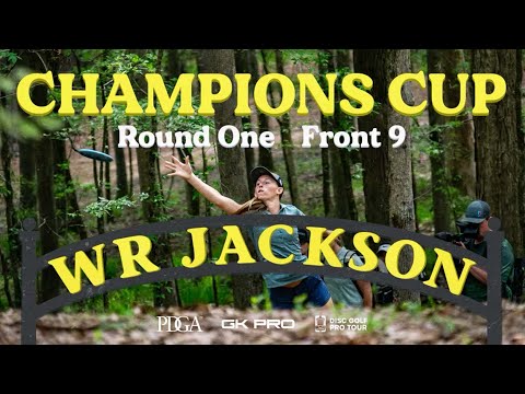 2022 Champions Cup | RD1 F9 | Panis, Pierce, Allen, Tattar | PDGA Major