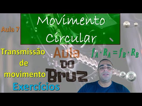 Movimento circular (Transmissão de movimento circular) - Aula 7