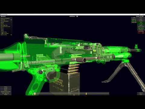 How A FN M240 Bravo Works