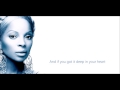 Mary J Blige Be Without You Lyric Video