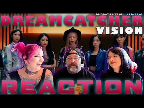 Dreamcatcher "Vision" Reaction:  This dark techno jam slayed our little goth hearts.