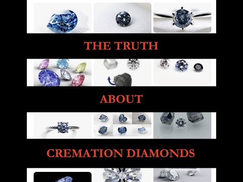 Cremation diamonds are a HOAX / FRAUD - The TRUTH about Cremation Diamonds