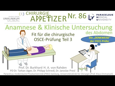 History & Clinical Examination of the Abdomen - FIT FOR OSCE Part 3 - SURGERY APPetizer No. 86